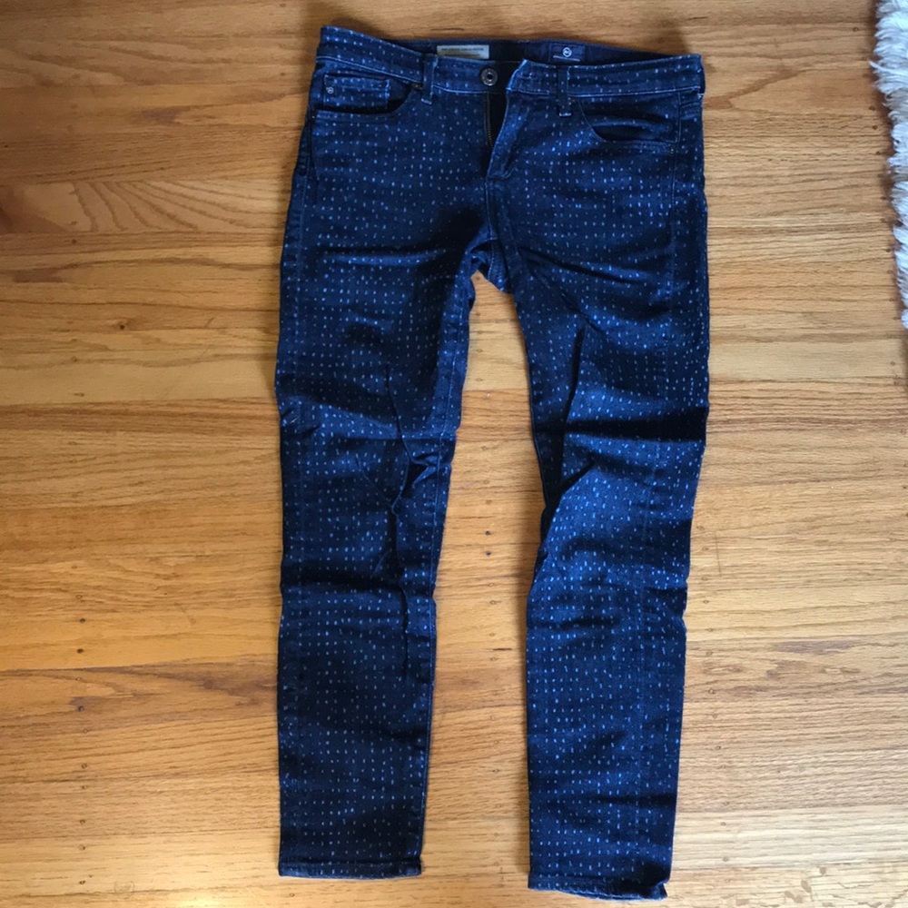 Adriano Goldschmied petite slim straight ankle jeans